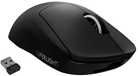 Logitech G Pro X Superlight 超輕量無線遊戲滑鼠 (Black)