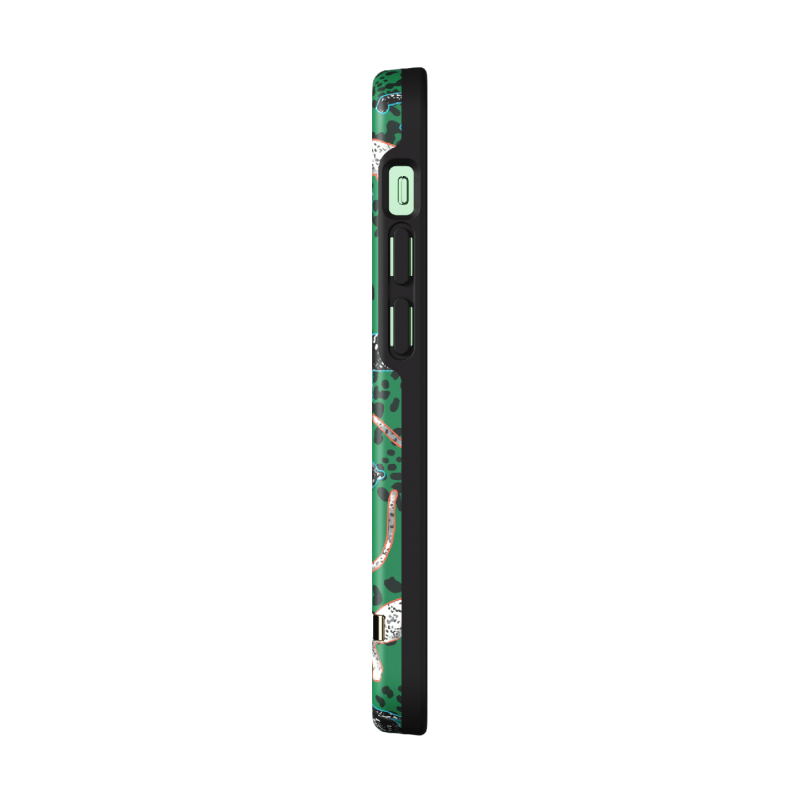 Richmond & Finch iPhone 12 Mini 手機保護殼 - Green Leopard (42972)