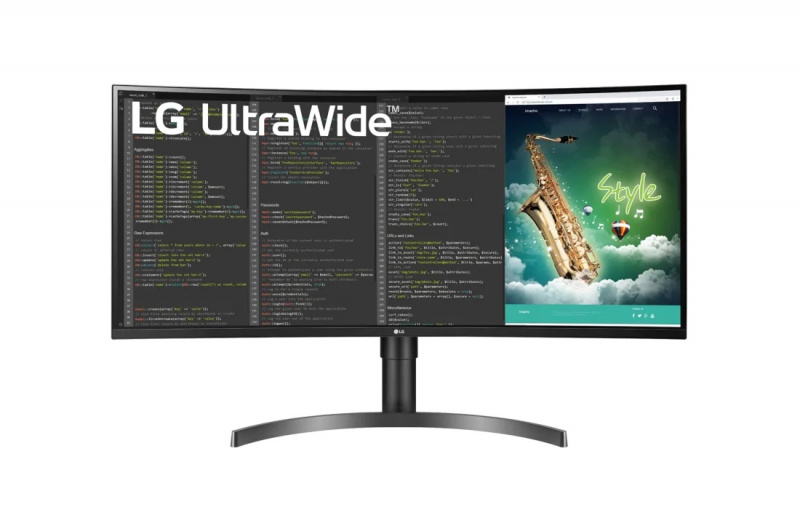 LG 35吋 UltraWide QHD HDR VA 弧形顯示器 35WN65C-B