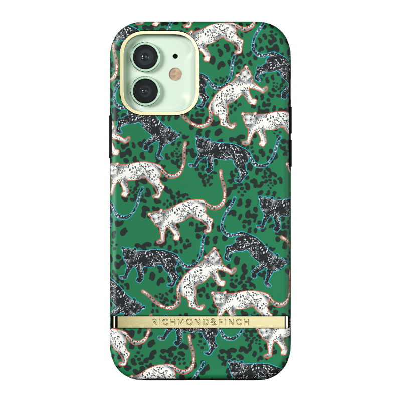 Richmond & Finch iPhone 12/12 Pro手機保護殼 - Green Leopard (42973)
