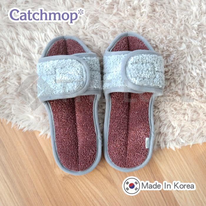 Catchmop - 韓國專利神奇拖鞋[4色可選] (1雙) -- 專利倒勾纖維 吸頭髮 寵物毛髮 皮屑