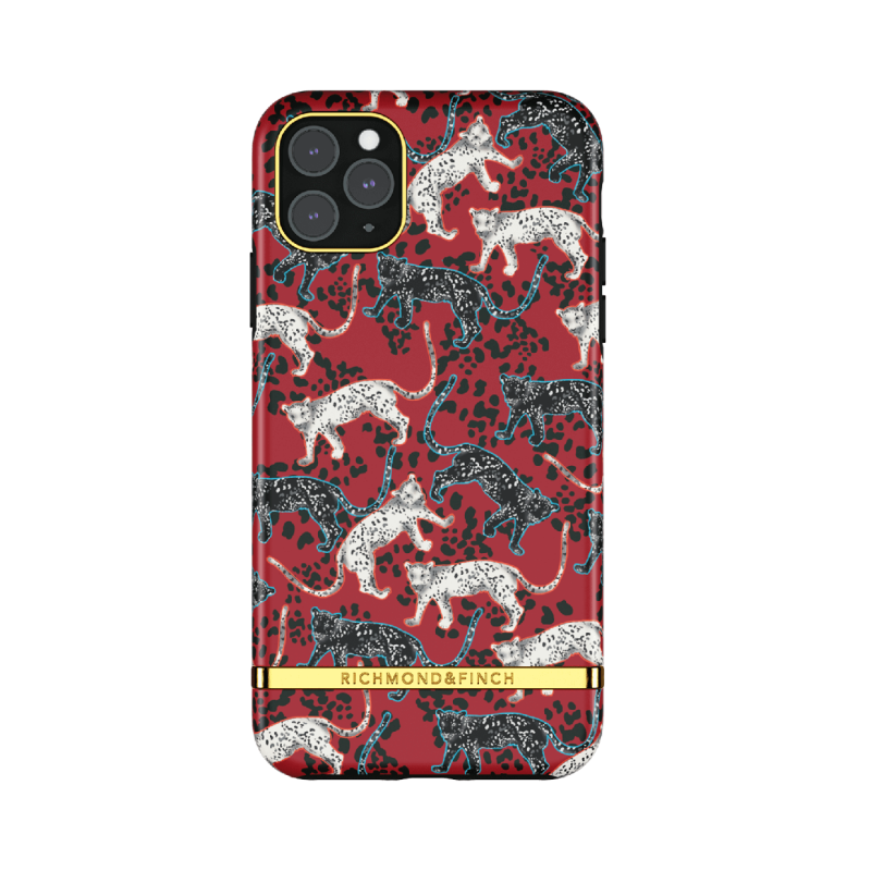 Richmond & Finch iPhone 11 Pro Max手機保護殼 - Samba Red Leopard (42981)