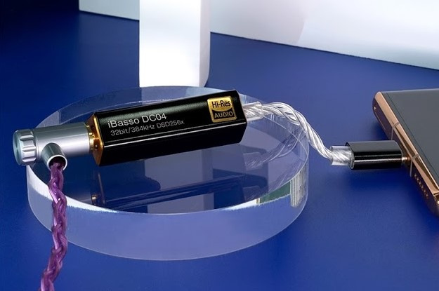 iBasso DC04  4.4mm真平衡TYPE C解碼耳放線