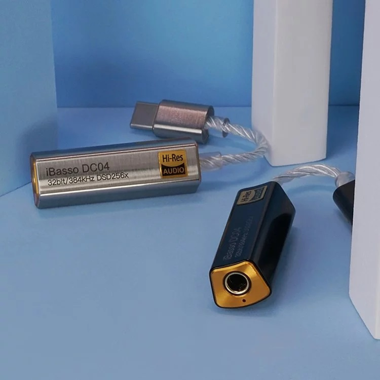 iBasso DC04  4.4mm真平衡TYPE C解碼耳放線