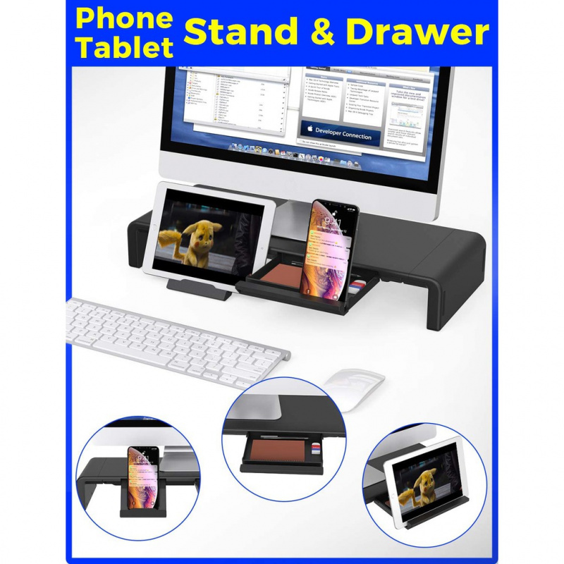 Mono Dsign Monitor Stand Black