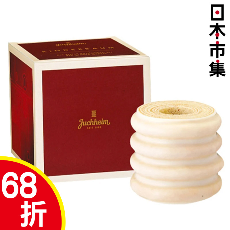 日本Juchheim 皇牌4層迷你 白朱古力年輪蛋糕 禮盒 100g【市集世界 - 日本市集】