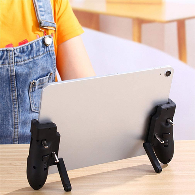 ALOK PUBG 食雞神器手機iPad平板通用款遊戲機手柄遊戲機手把黑色H11B