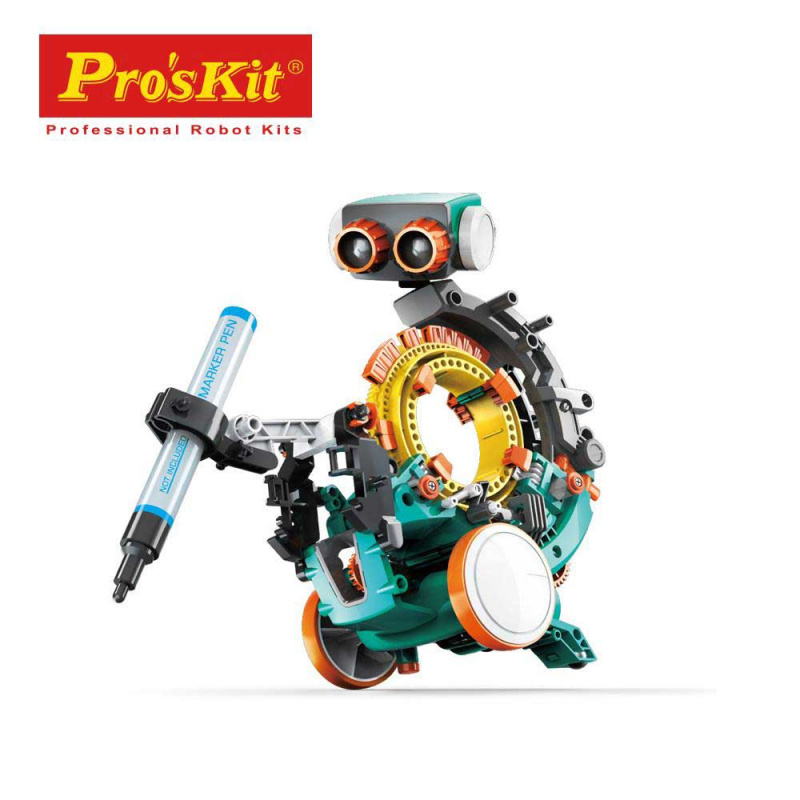 Pro'sKit寶工GE-895五合一齒輪動力 機械編程STEM機械人