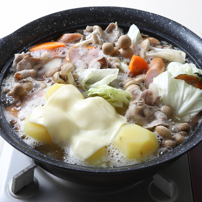 日本Mizkan 湯包 芝士雞肉野菜 火鍋湯底 750g【市集世界 - 日本市集】