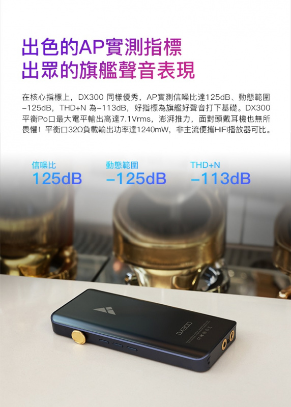 iBasso DX300 無損音樂播放器 香港行貨