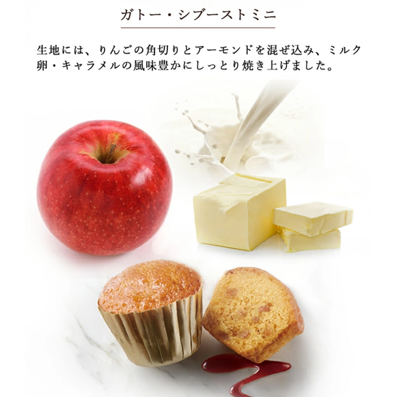 日本 銀座Boul' Mich 法式雜錦 迷你松露蛋糕禮盒 (1盒6件)【市集世界 - 日本市集】
