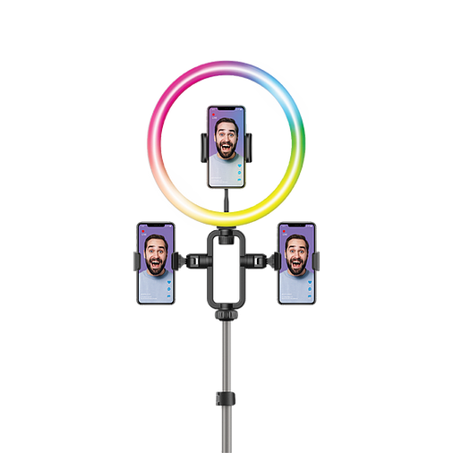 Momax V. Log 幻彩直播補光燈 12寸 Momax V. Log 幻彩直播補光燈 12寸