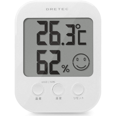 日本 Dretec 電子數字溫/濕度計