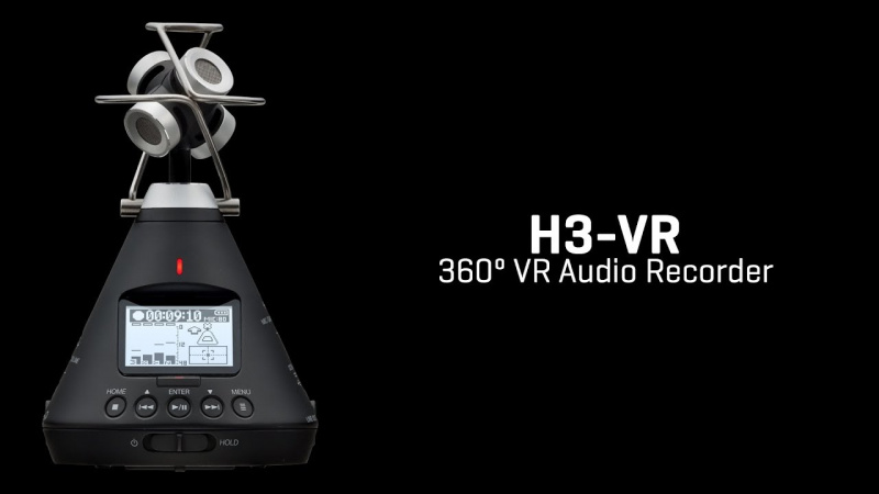 Zoom H3-VR 360度 錄音機