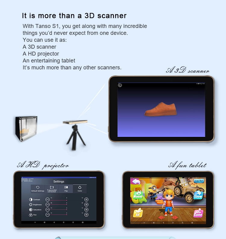 Tanso S1智能觸摸屏3D掃描儀 Tanso S1智能觸摸屏3D掃描儀