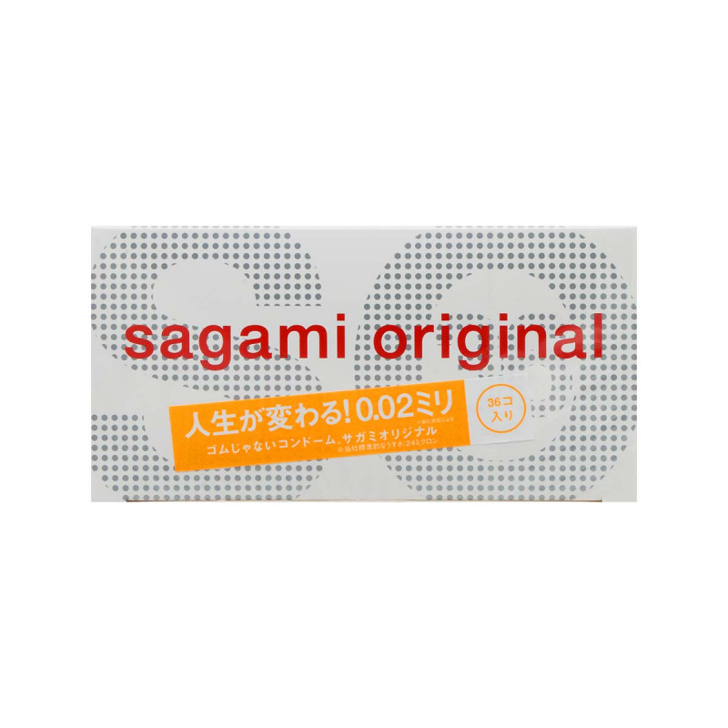 Sagami 相模原創 0.02 (第二代) PU 安全套 (36片裝)