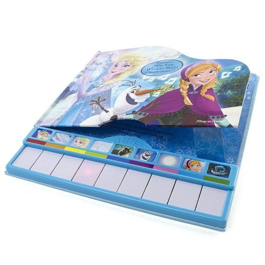 Disney 迪士尼《冰雪奇緣》Sing-Along Songs! 內置鋼琴鍵盤的紙板書