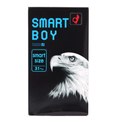 岡本Smart Boy 49mm (日本版) 乳膠安全套 (12片裝)