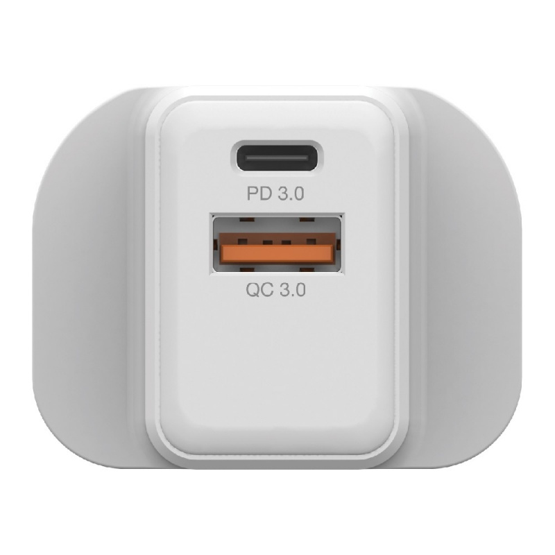 Verbatim 2 Port 20W PD & QC 3.0 USB充電器[66633]