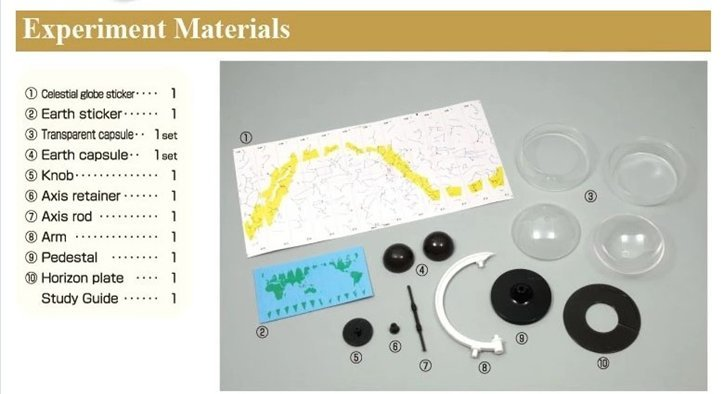 TENGA - DIY STEM 透明天球儀科教玩具