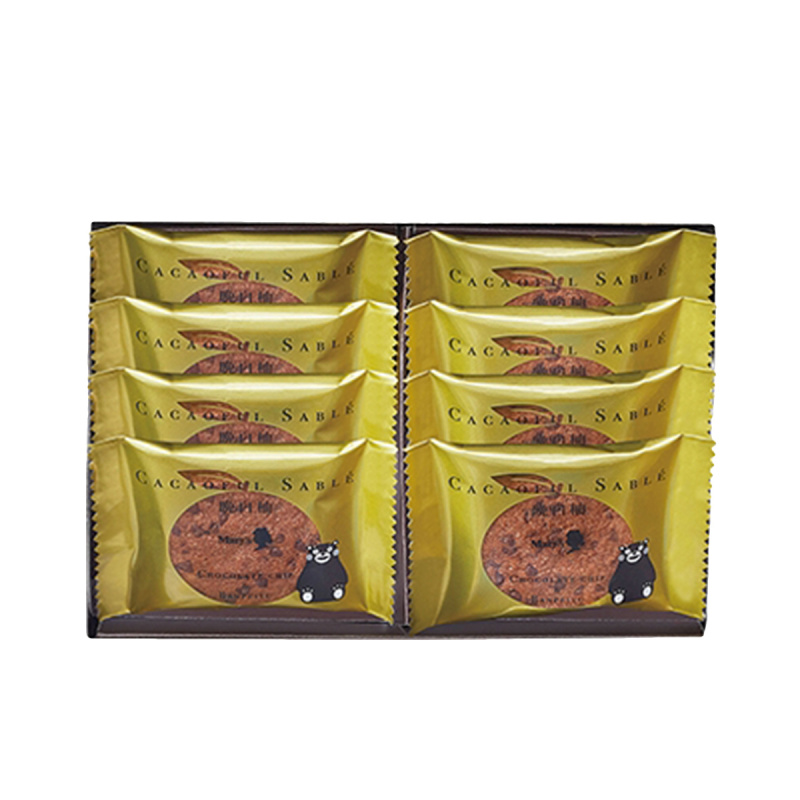 日本Mary's 法式Sable 曲奇 熊本限定 晚白柚 朱古力碎曲奇禮盒 (1盒8塊)【市集世界 - 日本市集】