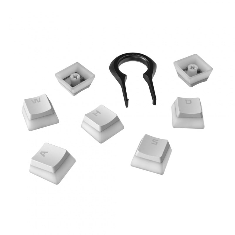 Kingston HyperX Double Shot PBT Keycaps (布甸鍵帽 White) Kingston HyperX Double Shot PBT Keycaps (布甸鍵帽 White)