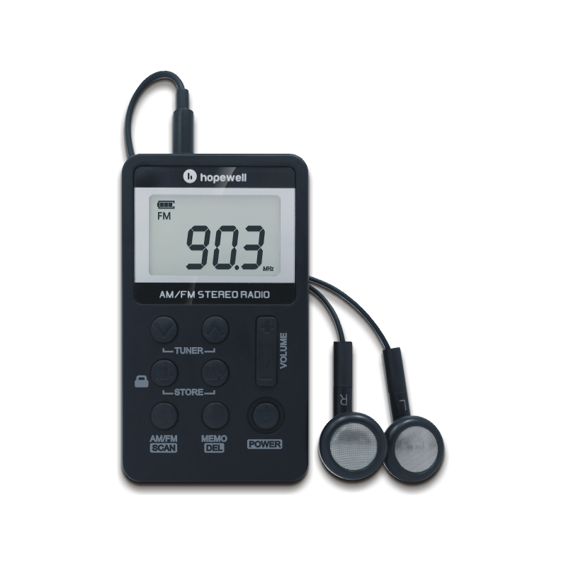 Hopewell Pocket AM/FM Digital Radio RP-91 DSE便攜式收音機附耳機