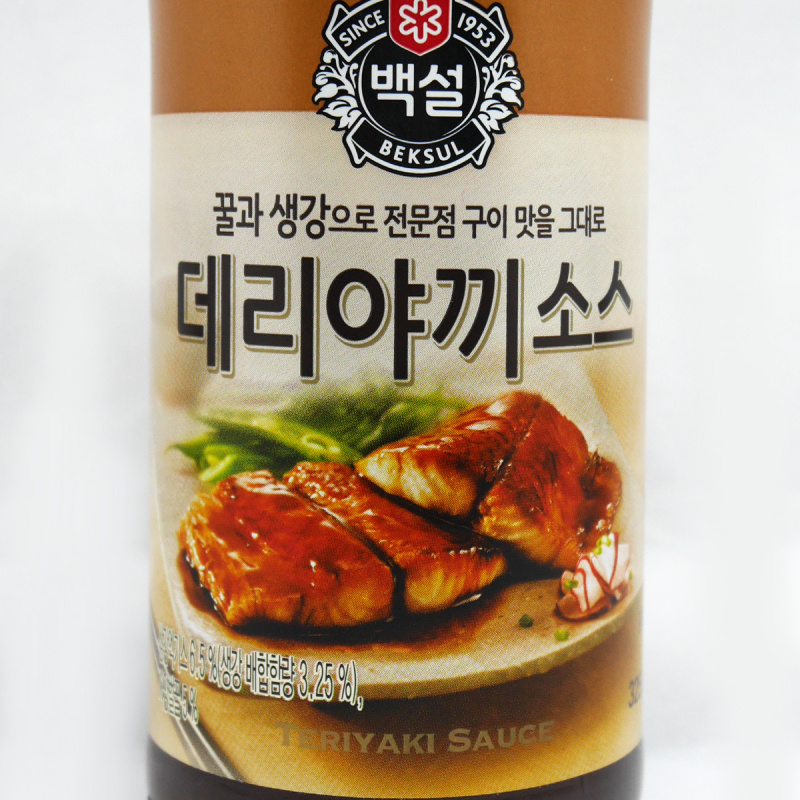 韓版CJ Beksul 醬油 日式照燒醬  325g【市集世界 - 韓國市集】