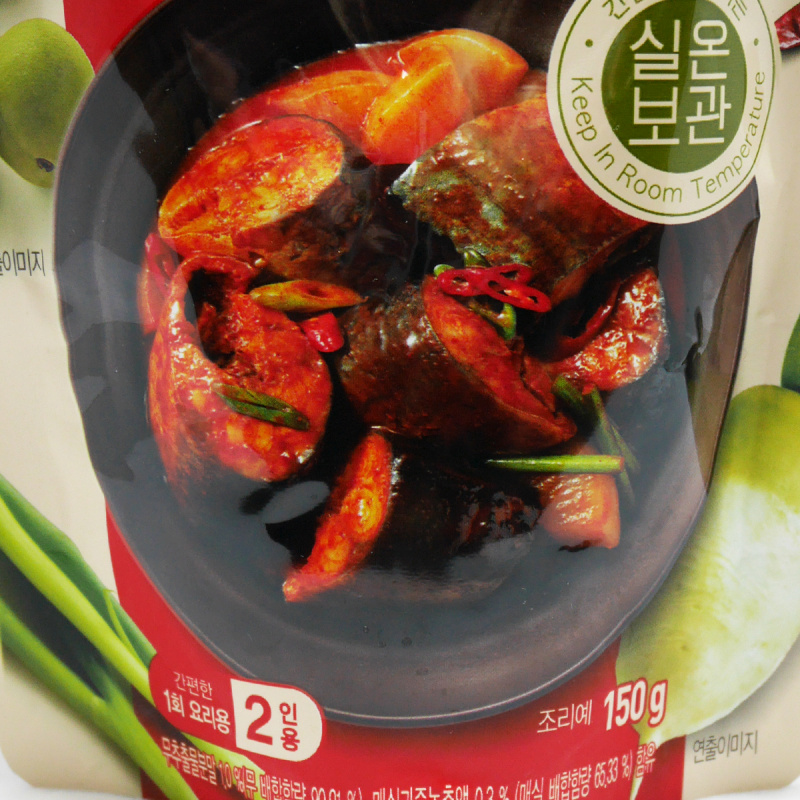 韓版CJ Beksul 醬油包 韓式辣燉鯖魚醬  150g (2人份量)【市集世界 - 韓國市集】