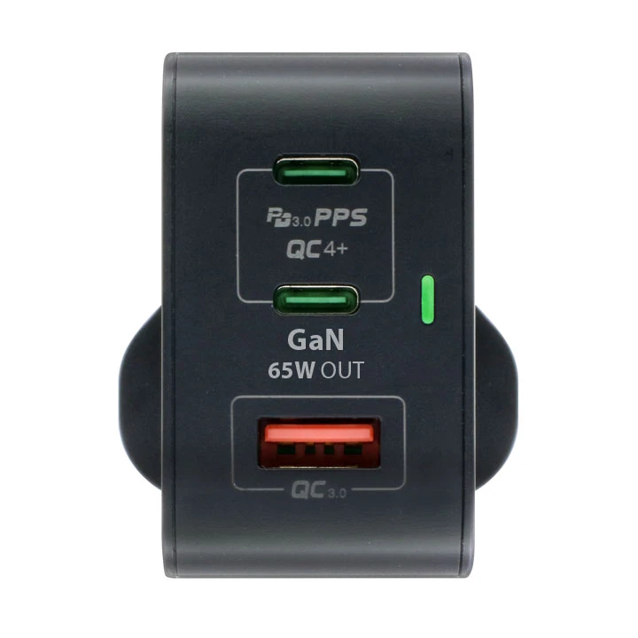 Maxpower 牛魔王 GN65X 65W 3 位 GaN USB 充電器