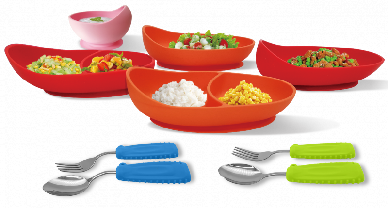 康健餐具系列 - 防漏吸碗