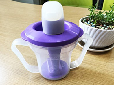 限容量防嗆飲用杯 (雙耳款)