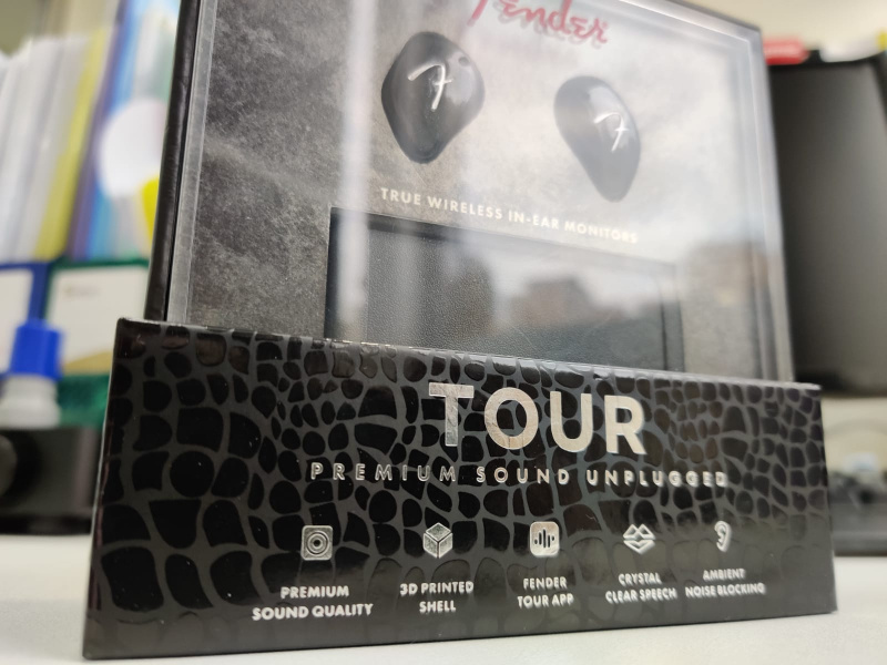 Fender TOUR (黑色)全無線入耳鑑聽耳機 🎈香港行貨🎈