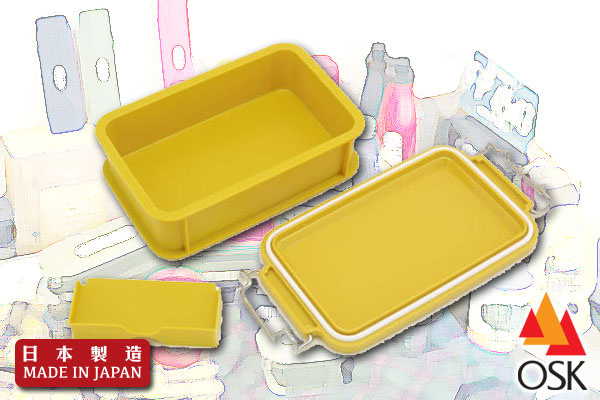 型格戰地風外攜餐盒 (黃/750ml)｜日本製造