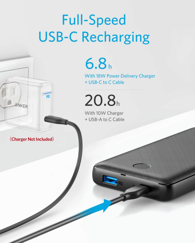 Anker - PowerCore Metro Essential 20000 PD 20W 行動電源