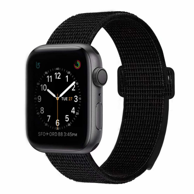 VPG 透氣編織尼龍回環式運動錶帶Apple Watch 1/2/3/4/5/6/7/8/9/SE/Ultra/Ultra 2通用