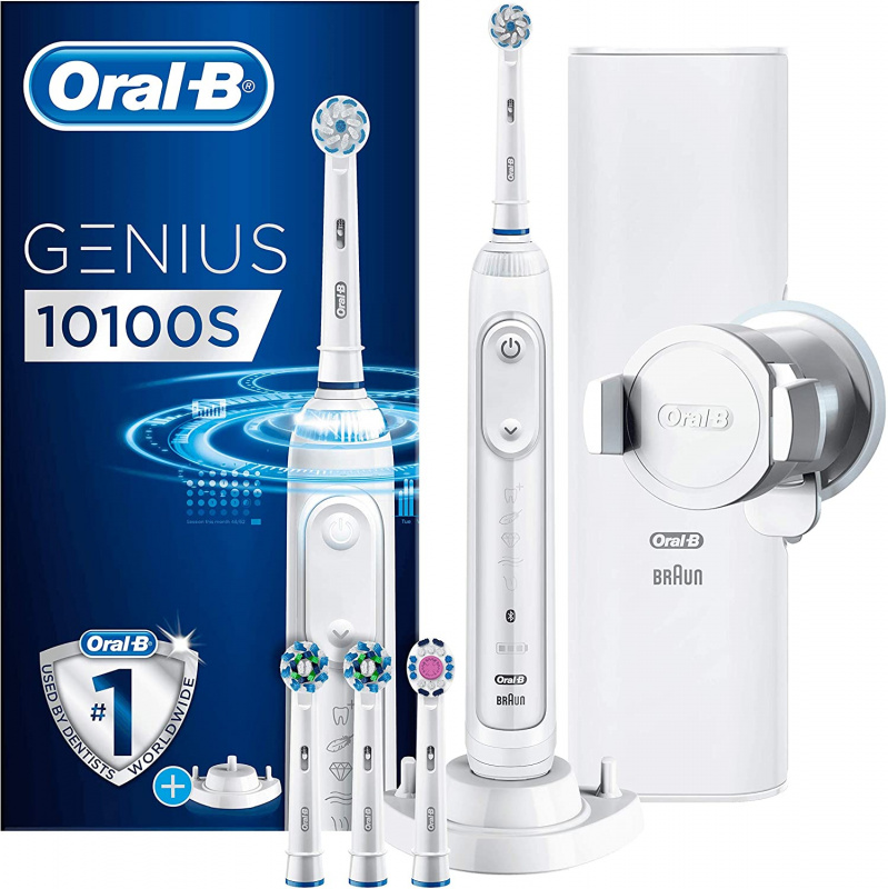 Oral-B GENIUS 10000 智能電動牙刷 (另送4支代用刷頭共6支) 🇩🇪Made in Germany🇩🇪
