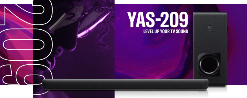 Yamaha YAS-209 環繞音效重低音 Soundbar