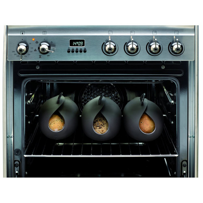 KESSILER創意硅膠多功能微波爐麵包製作器（蒸菜器）