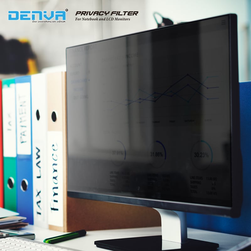DENVA 電腦屏幕防藍光 + 防窺保護片