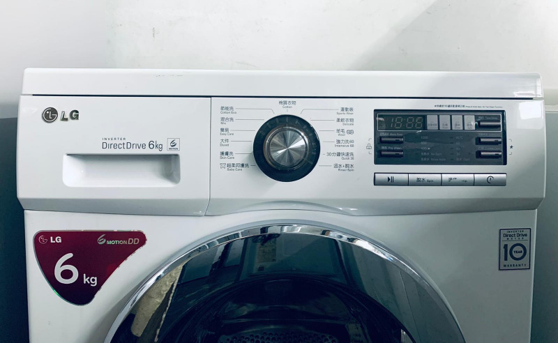 可信用卡付款)) LG 洗衣機 標準型大眼雞1000轉 包送及安裝(包保用)++WF-N1006MW  清倉大減價