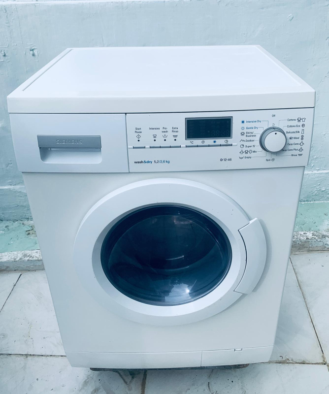 可信用卡付款))洗衣機 大眼仔(西門子)1200轉二合一 95%新 12D46 包送貨安裝 可信用卡付款))洗衣機 大眼仔(西門子)1200轉二合一 95%新 12D46 包送貨安裝