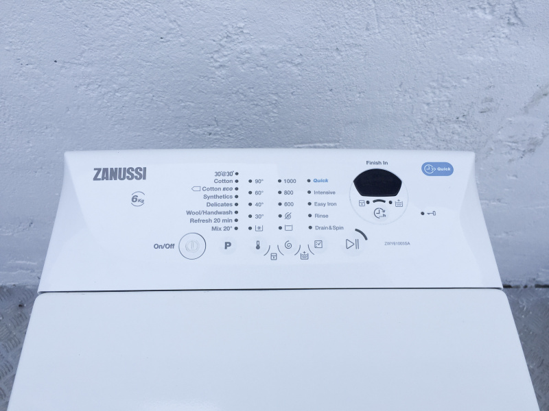 可信用卡付款))洗衣機 上置式(新款)1000轉6KG 95%新 ZWY61005SA 包送貨及安裝