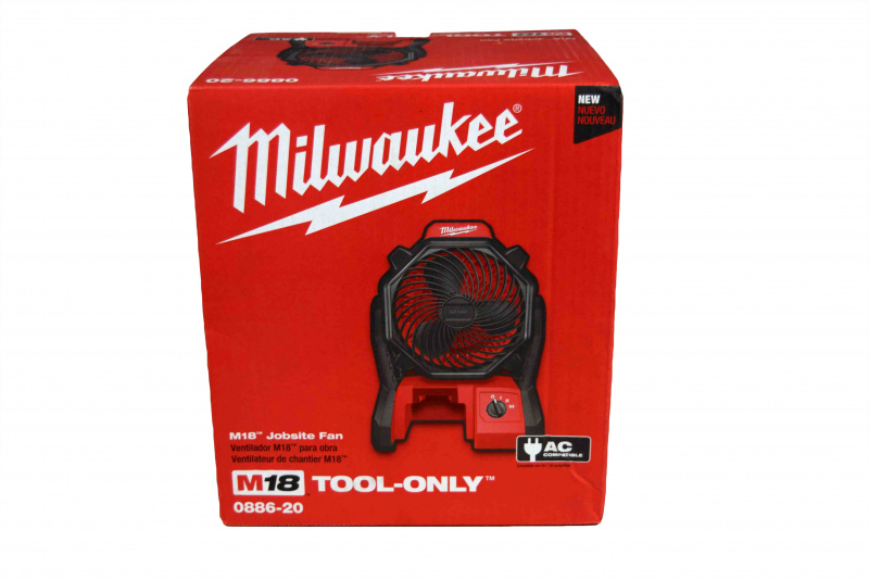 美國美行Milwaukee M18™ 風扇淨機淨機, 不包電池及充電器