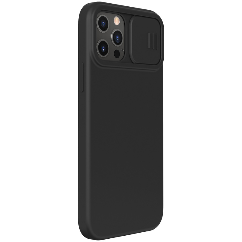 Nillkin iPhone12 Pro Max 6.7" 無毒硅膠 MagSafe 鏡頭滑蓋  液態硅膠磁吸潤鏡系列保護殼