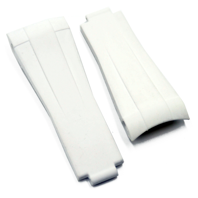 20mm 優質橡膠彎頭代用錶帶 合適 Rolex Submariner 及 Sea-Dweller