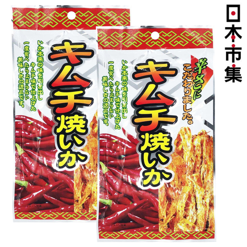 日本 小島食品 泡菜炭燒魷魚 11g (2件裝)【市集世界 - 日本市集】