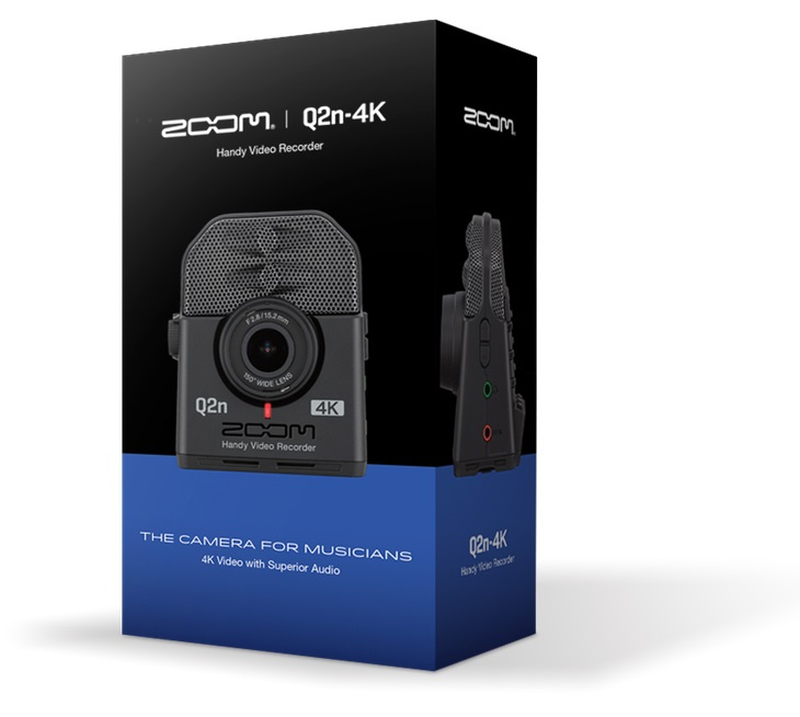 [全港免運費] (香港行貨) Zoom Q2n-4K Handy Video Recorder