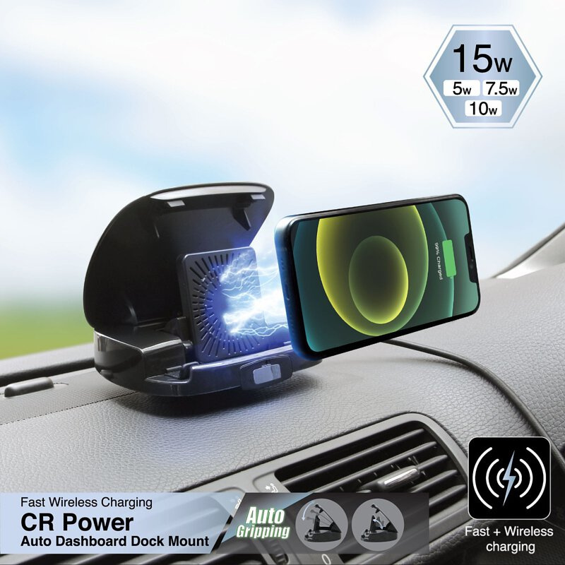 Capdase CR Power IR15無線充電自動儀表板基座| HR00-D201