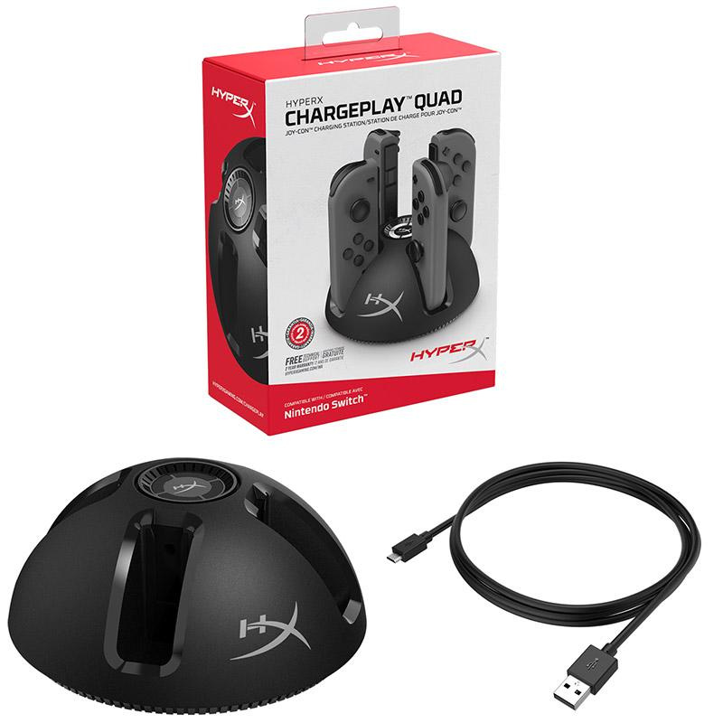 HyperX ChargePlay Quad Joy-con 充電座